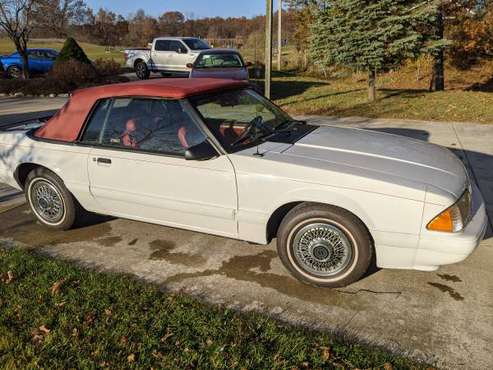 1987 Ford Mustang Convertible - cars & trucks - by owner - vehicle... for sale in Tipton, MI