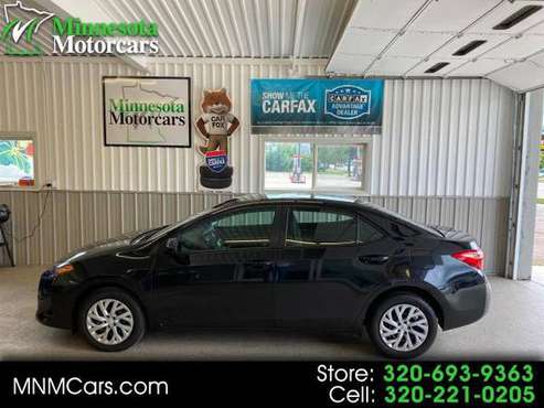 2017 Toyota Corolla LE 4D Sedan at - cars & trucks - by dealer -... for sale in Litchfield, MN