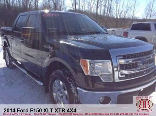2014 F-150 XLT XTR 4X4 SUPERCREW! TOW! BACKUP CAMERA! - cars & for sale in N SYRACUSE, NY