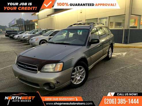 2001 Subaru Outback Wagon 4D 4 D 4-D FOR ONLY 92/mo! - cars & for sale in Kent, WA
