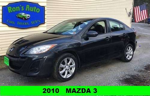 2010 Mazda 3 Used Cars Vermont at Ron s Auto Vt - - by for sale in W. Rutland, Vt, VT