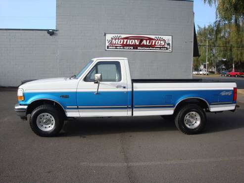 1994 FORD F-150 REGULAR CAB XLT 4X4 V8 AUTO AC 177K MI NICE ORIG PAINT for sale in LONGVIEW WA 98632, OR