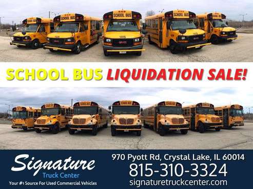 School Bus LIQUIDATION SALE! - Short and Long Wheelbases! - cars & for sale in TX