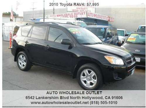 2010 Toyota RAV4 Base 4x4 4dr SUV - - by dealer for sale in North Hollywood, CA