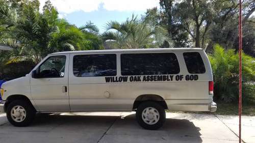 2000 Ford 12 Passenger Van - cars & trucks - by owner - vehicle... for sale in Mulberry, FL