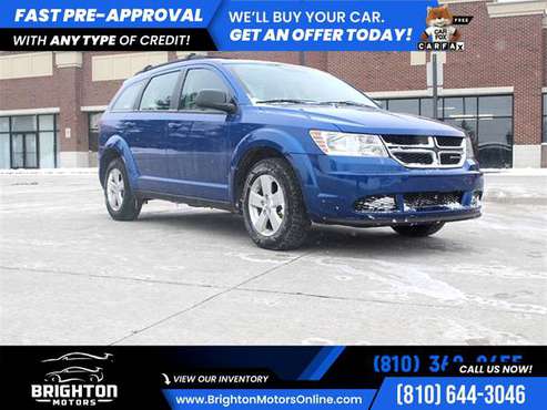 2015 Dodge Journey SE FOR ONLY 150/mo! - - by dealer for sale in Brighton, MI