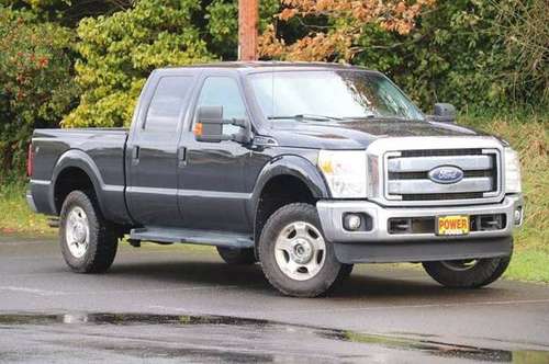 2013 Ford Super Duty F-250 SRW 4x4 4WD F250 Truck XLT Crew Cab -... for sale in Newport, OR