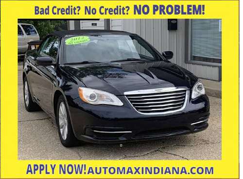 2012 Chrysler 200 Convertible Touring .Financing Available. for sale in Mishawaka, IN