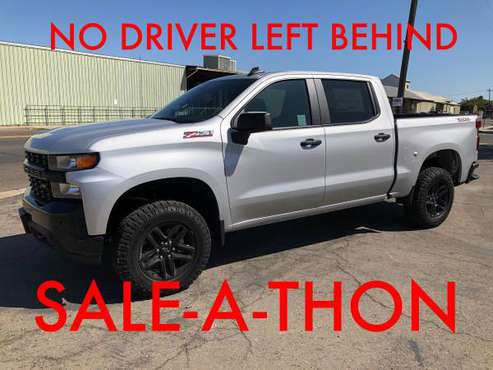 NEW-2019 CHEVROLET SILVERADO TRAIL BOSS, NO DRIVER LEFT BEHIND SALE!! for sale in Patterson, CA