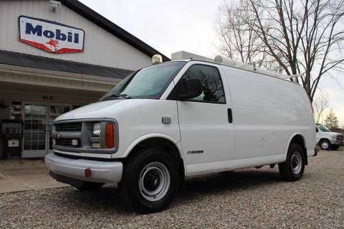 2000 CHEVY EXPRESS 3500 CARGO*1-OWNER*LOW MILES*SHELVING*LADDER... for sale in Flint, MI