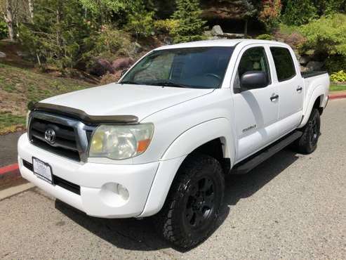 2006 Toyota Tacoma Double Cab SR5 4WD - Clean title, 1owner for sale in Kirkland, WA