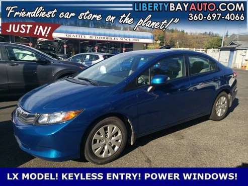 2012 Honda Civic LX *Low Financing Options Availible* - cars &... for sale in Poulsbo, WA