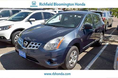 2013 Nissan Rogue AWD 4dr S Graphite Blue Meta for sale in Richfield, MN