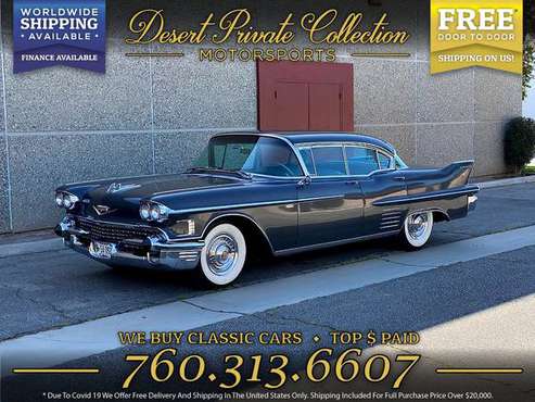 This 1958 Cadillac Series 62 Sedan Sedan is still available! - cars for sale in Palm Desert, NY