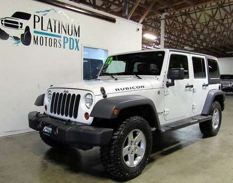 2012 Jeep Wrangler Unlimited 4WD Rubicon 4x4 4dr SUV SUV for sale in Portland, OR