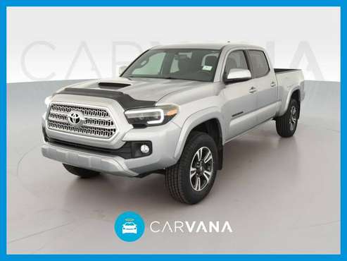2017 Toyota Tacoma Double Cab TRD Sport Pickup 4D 6 ft pickup Silver for sale in Monterey, CA
