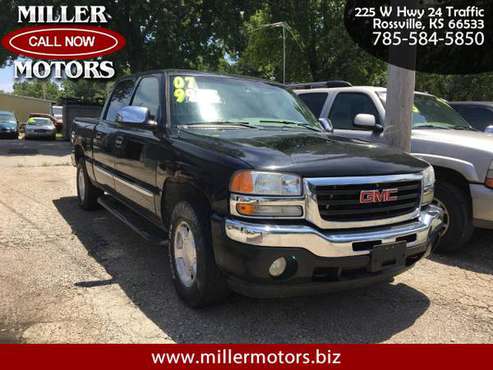 2007 GMC Sierra 1500 Classic SLE1 Crew Cab 4WD for sale in Rossville, KS