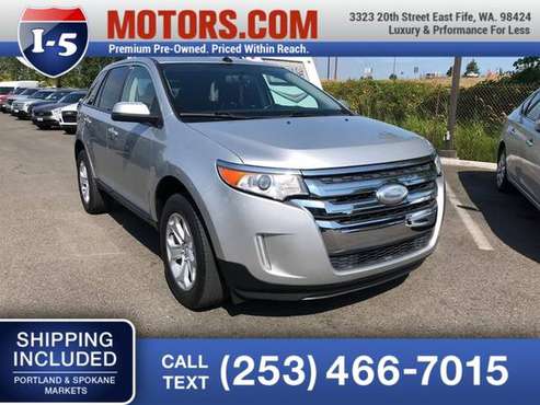 2012 Ford Edge SEL SUV Edge Ford for sale in Fife, WA