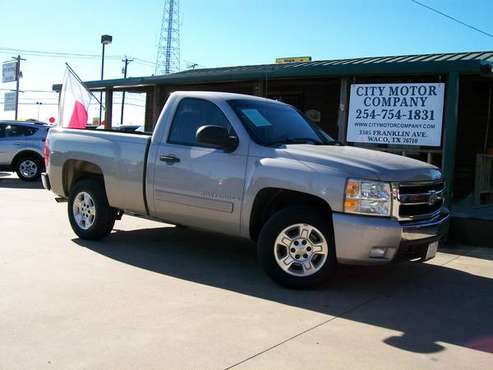 LOCAL WACO DEALER - 2007 SILVERADO REG. CAB - cars & trucks - by... for sale in Waco, TX