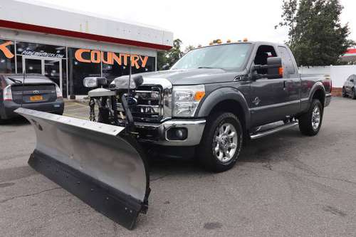 2011 Ford F-250 F250 F 250 4x4 XLT 4dr SuperCab 6.8 ft. SB DIESEL PLOW for sale in South Amboy, PA