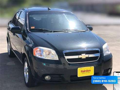 2011 Chevrolet Chevy Aveo 2LT - - by dealer - vehicle for sale in Bellingham, WA