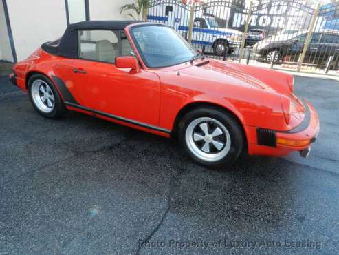 1983 *Porsche* *911* *SC* Red Luxury Auto Leasing - cars & trucks -... for sale in Marina Del Rey, CA
