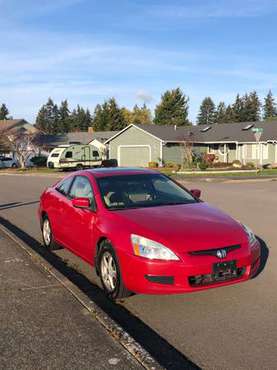 2004 Honda Accord EXL Coupe - cars & trucks - by owner - vehicle... for sale in Olympia, WA