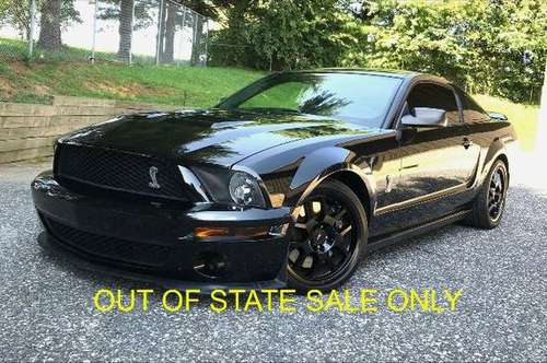 2008 Ford Mustang Shelby GT500 Cobra Coupe 2D Coupe - cars & trucks... for sale in Sykesville, MD