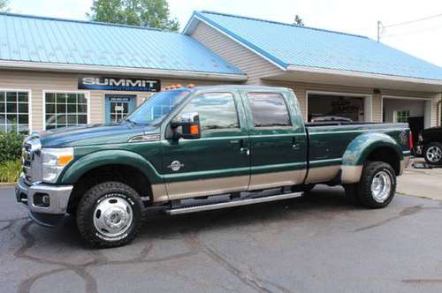 2011 *FORD* *F350 LARIAT DRW* *LARIAT 4WD POWERSTROKE for sale in Wooster, OH