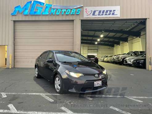 2015 Toyota Corolla 4dr Sdn Auto L with Side Impact Beams - cars & for sale in Sacramento , CA
