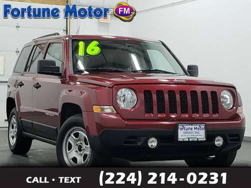 *2016* *Jeep* *Patriot* *Sport 2WD* - cars & trucks - by dealer -... for sale in WAUKEGAN, IL