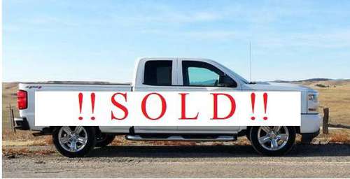2017 Chevy Silverado 1500 Double Cab Custom 4x4 5 3L for sale in Rapid City, SD