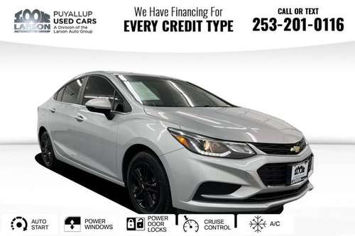 2017 Chevrolet Cruze LT for sale in PUYALLUP, WA