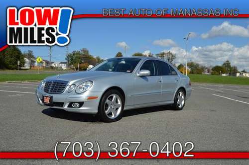 2007 MERCEDES BENZ E-CLASS E350 LOW MILES NAVIGATION SYSTEM - cars &... for sale in MANASSAS, District Of Columbia