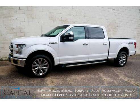 SuperCrew '17 Ford F-150 LARIAT 4x4 w/5.0L V8, Heated/Cooled Seats!... for sale in Eau Claire, MN