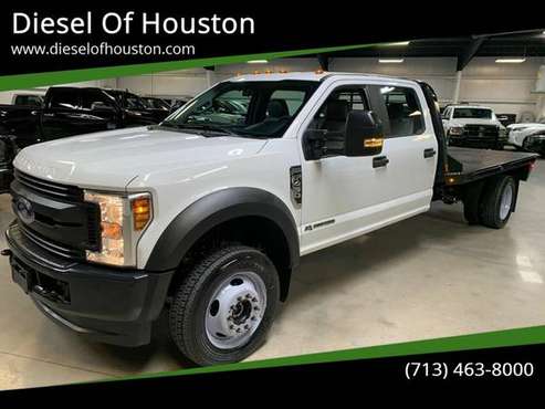 2018 Ford F-450 F450 F 450 Chassis 4X4 6.7L Powerstroke Diesel Flat... for sale in Houston, TX