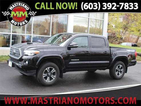 2019 Toyota Tacoma 4WD TRD OFF ROAD 4X4 V6 6-SPEED MANUAL TRANS ! for sale in Salem, NH