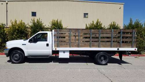 FORD F550 DUALLY DIESEL 16FT STAKEBED FLATBED WORK TRUCK 93k MILES for sale in Midland, TX