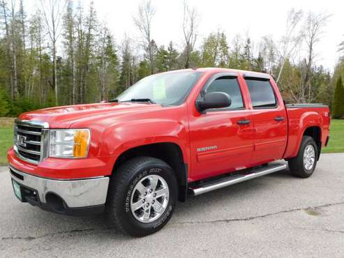 2012 GMC Sierra SLE Crew Cab - only 69K! - - by dealer for sale in Levant, ME