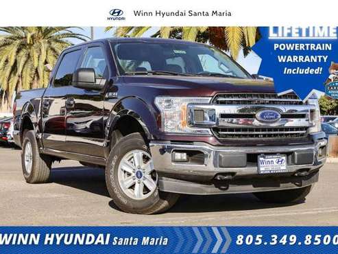 2018 Ford F150 XLT pickup Maroon - - by dealer for sale in Santa Maria, CA