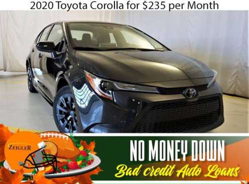 $235/mo 2020 Toyota Corolla Bad Credit & No Money Down OK - cars &... for sale in Glen Ellyn, IL