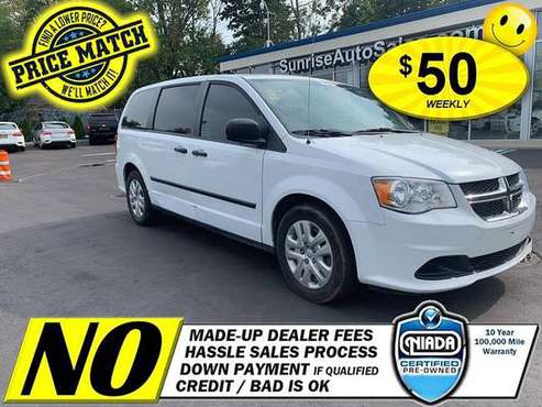 2016 Dodge Grand Caravan 4d Wagon AVP Low Down Payments! FINANCE: -... for sale in Elmont, NY
