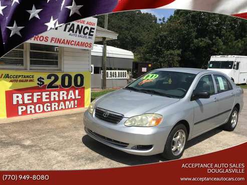 TOYOTA COROLLA 2008, $800 DOWN PAYMENT EASY APPROVAL, BUY HERE PAY... for sale in Douglasville, GA