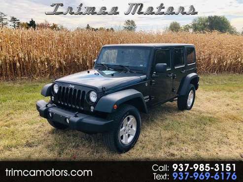 2014 Jeep Wrangler Unlimited Sport 4WD for sale in Waynesville, OH