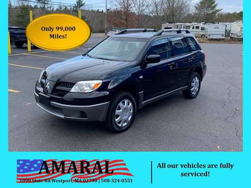 2006 Mitsubishi Outlander AWD LS - - by dealer for sale in Westport , MA