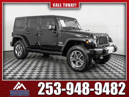 2014 Jeep Wrangler Unlimited Sahara 4x4 - - by for sale in PUYALLUP, WA