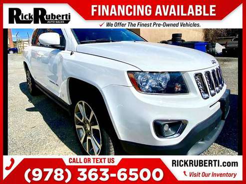 2014 Jeep Compass Limited FOR ONLY 167/mo! - - by for sale in Fitchburg, MA
