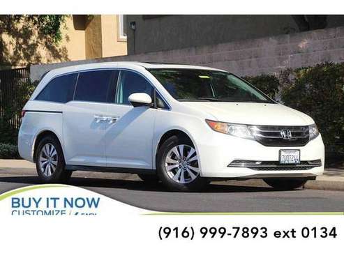 2015 Honda Odyssey mini-van EX-L 4D Passenger Van (White - cars & for sale in Brentwood, CA