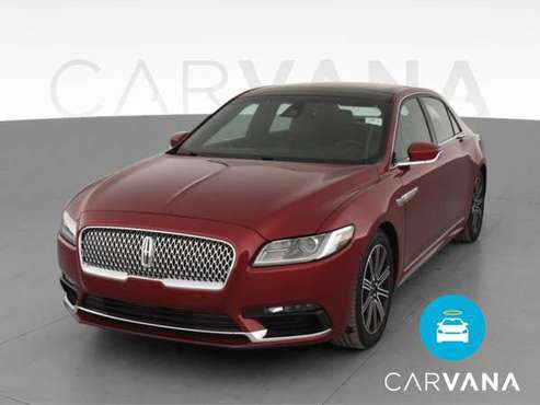 2017 Lincoln Continental Reserve Sedan 4D sedan Red - FINANCE ONLINE... for sale in Cleveland, OH