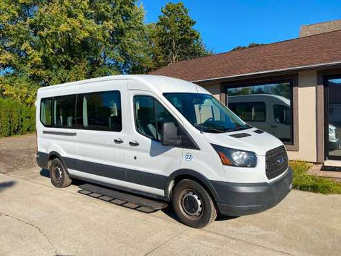 2015 Ford Transit 350 XL Wheelchair Lift - 49,400 Miles - - cars &... for sale in Chicopee, MA